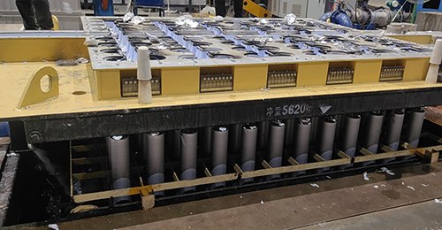 Проект линии литья алюминиевых заготовок на 20 т в Индии