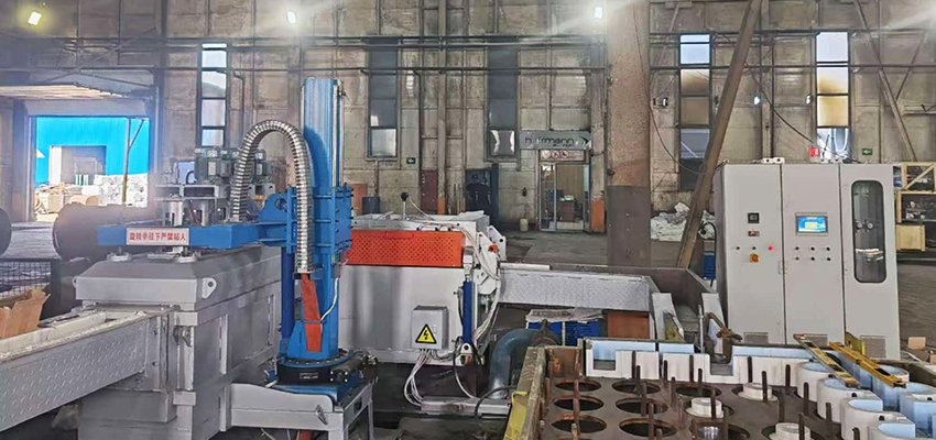 Желобный поточный дегазатор